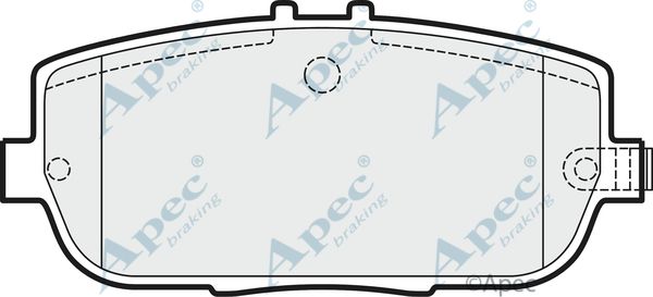 APEC BRAKING Jarrupala, levyjarru PAD1499